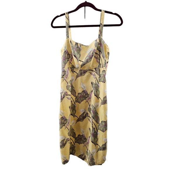 Patagonia Pataloha Sz 8 Dress 2003 Limited Edition Tencel Hawaiian Print Sundres - Picture 1 of 5